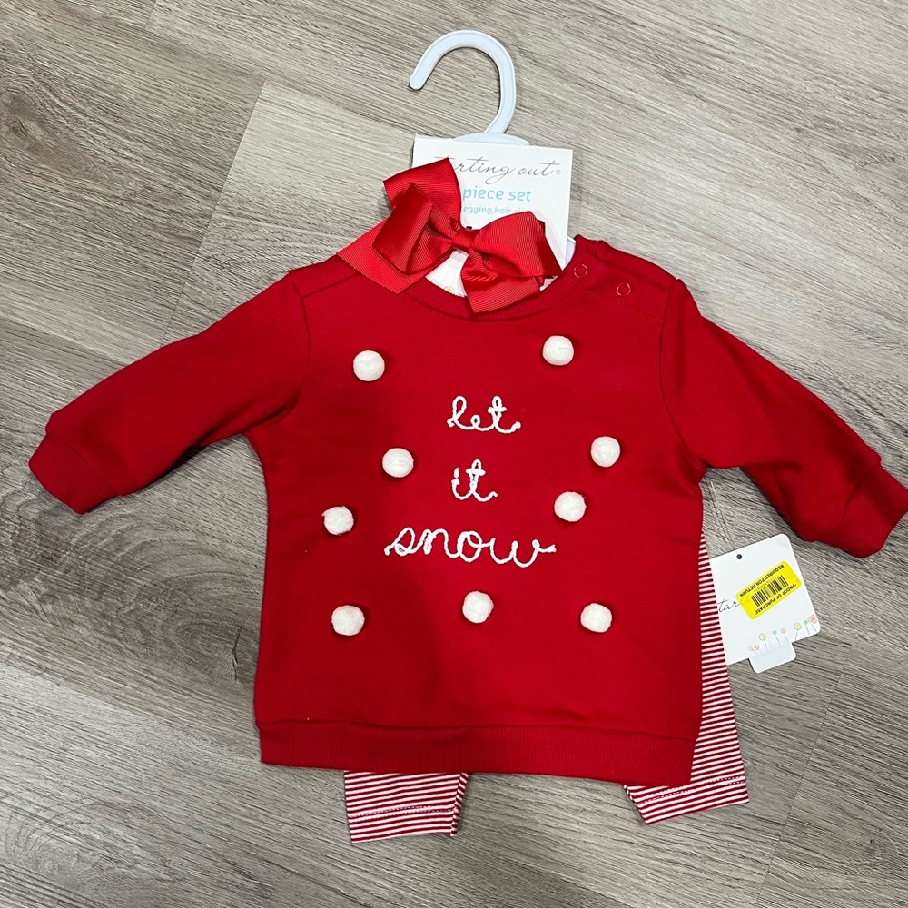 “Let It Snow” 3 Piece Set